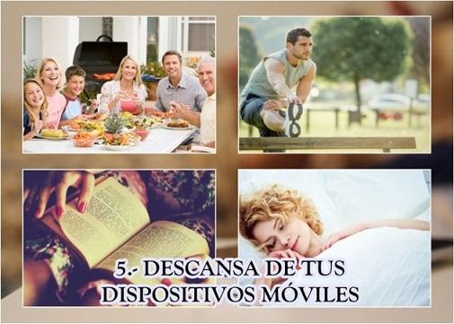 descansa de tus dispositivos m�viles